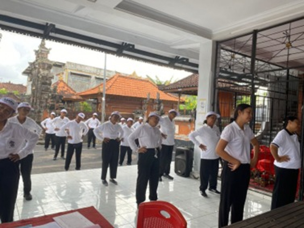 Penuh Semangat, Lansia Br. Dukuh Ikuti Giat Posyandu Terpadu Lansia di Desa Dalung